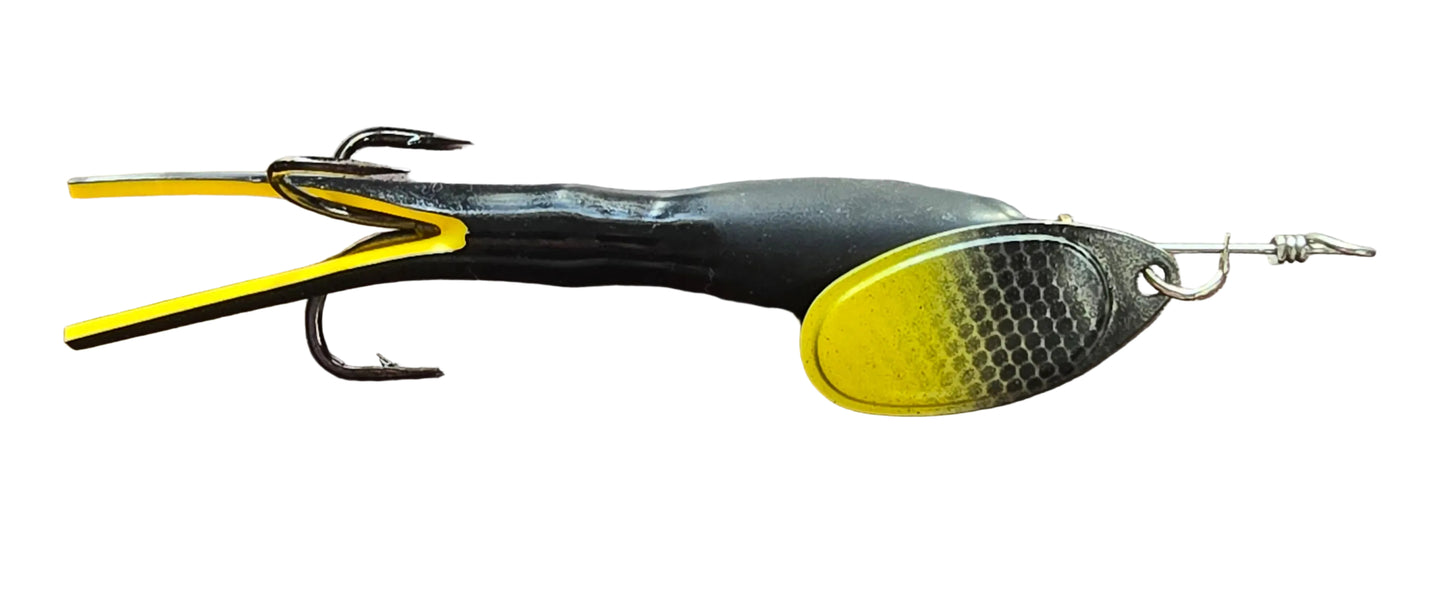 FOXN Salmon Spinner Flying C 30 gr. Yellow/Black Genie.