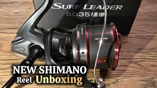 New SHIMANO SURF LEADER sd 35.