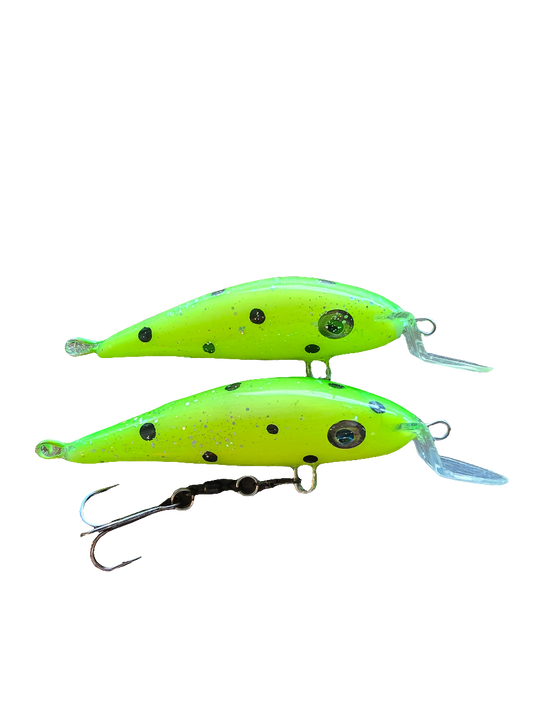 TYRIWOBBLER 70-80 Glow, 2pcs