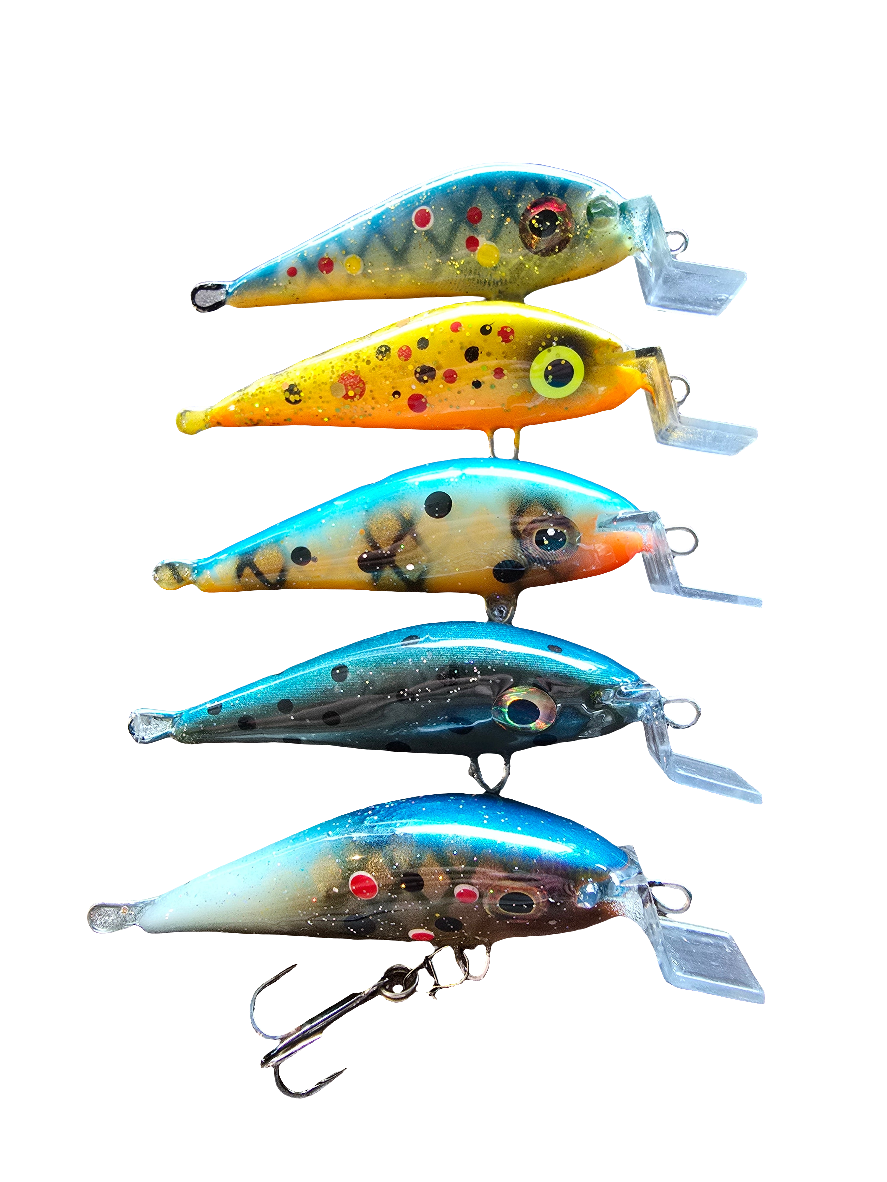 TYRIWOBBLER 60 Glow, 5pcs.