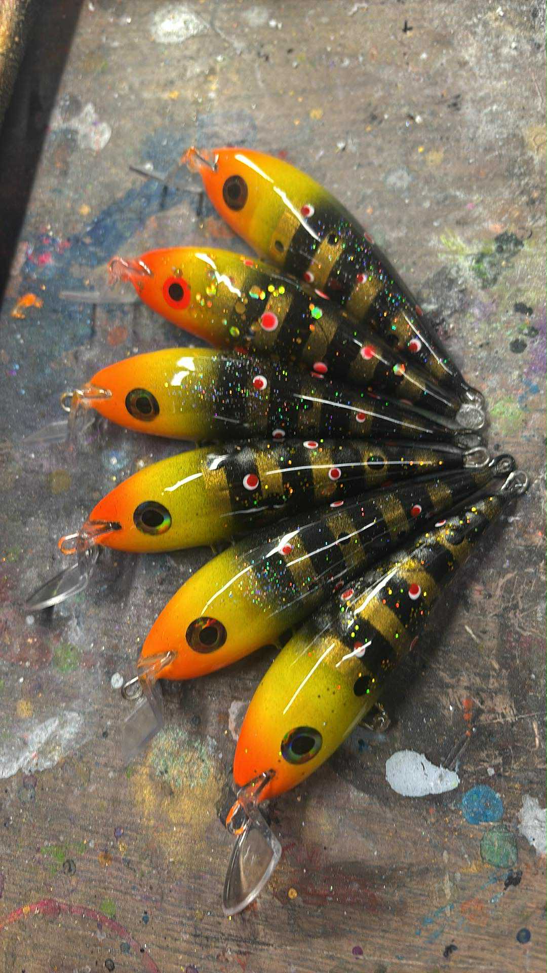 FOXN II Wobbler, 80mm. 3pcs