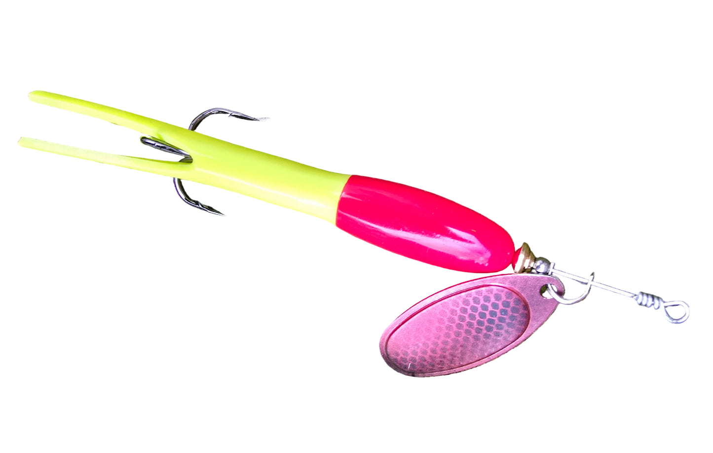 FOXN Flying C Salmon Spinner 30 gr. Yellow/Red.