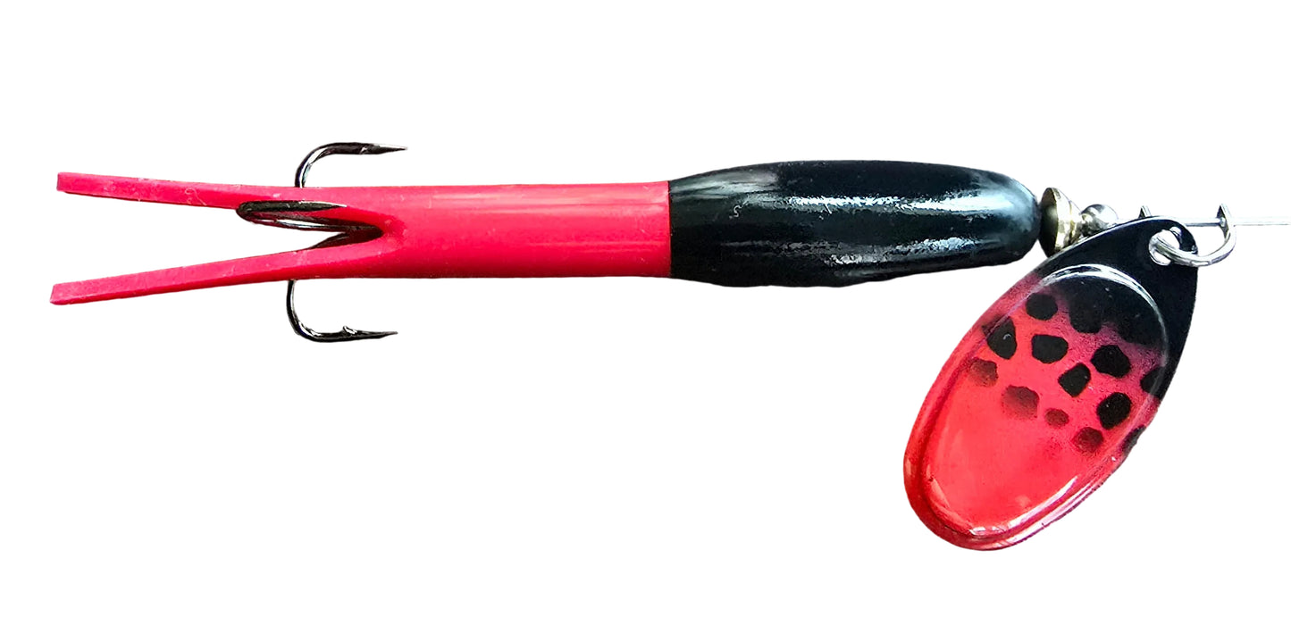 FOXN Flying C Salmon Spinner 32gr. Red/Black.