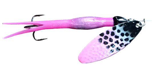 FOXN Flying C Salmon Spinner 18gr. Pink. Upstream/Downstream.