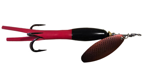 FOXN Flying C Salmon Spinner 32 gr. Red/Black.