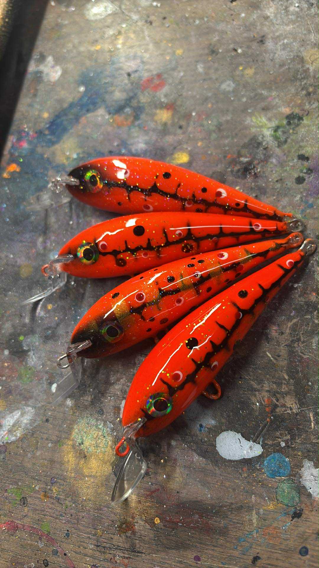 FOXN II Wobbler, 80mm. 3pcs